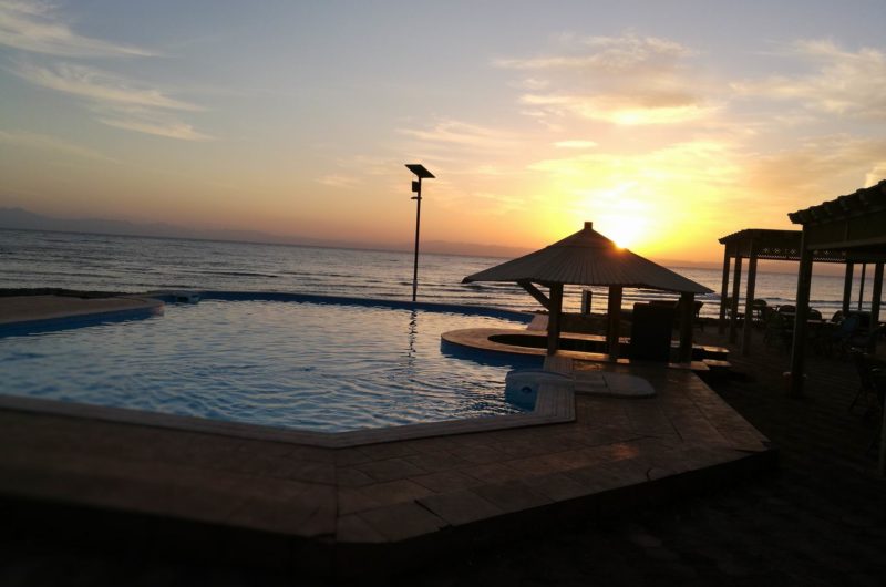 Dahab Dyarna Hotel Pool at Night