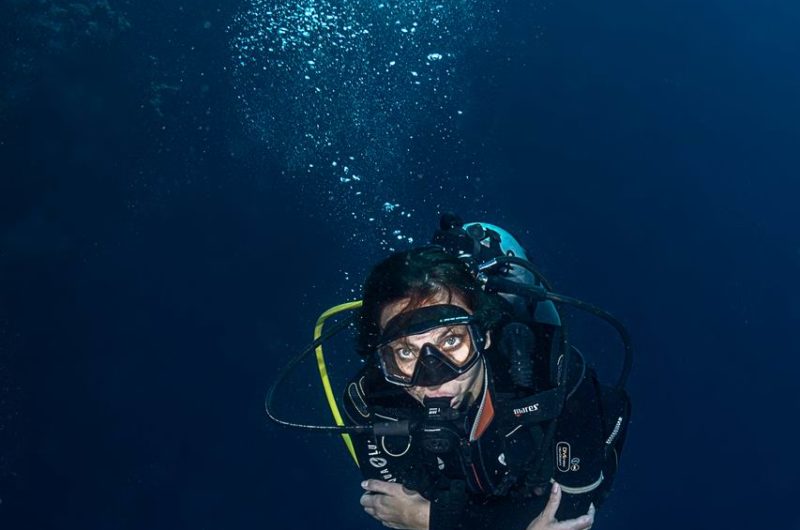 Divers Underwater in Dahab Diving